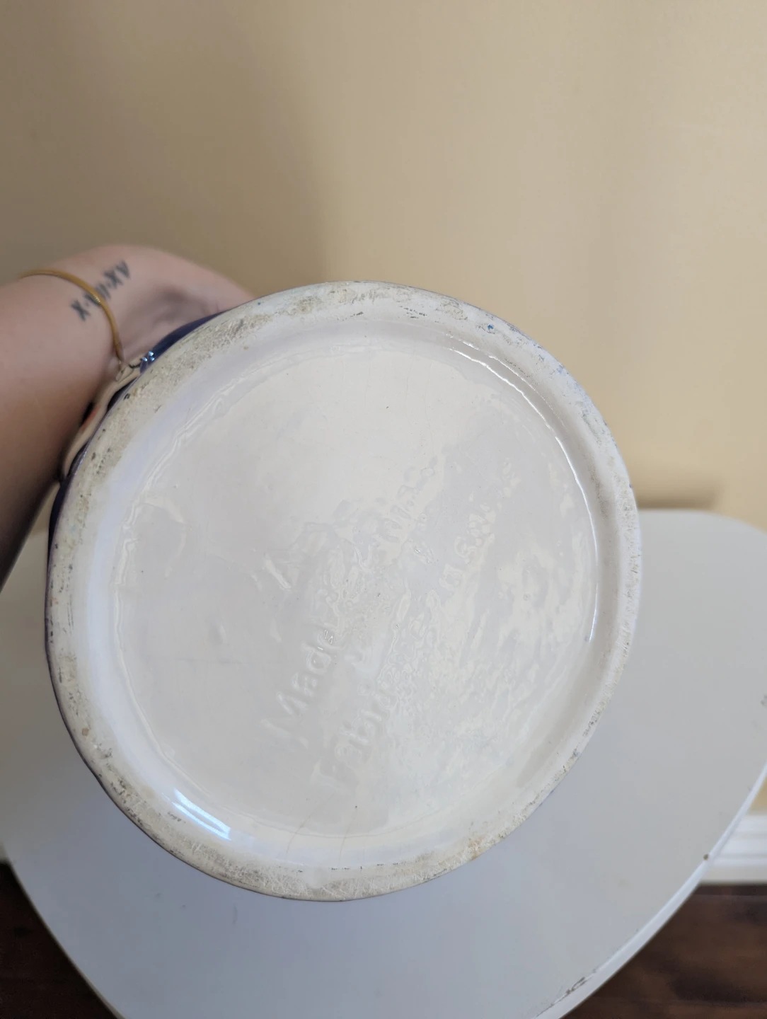 CERAMIC VINTAGE DOG TREAT/FOOD JAR - photo 3