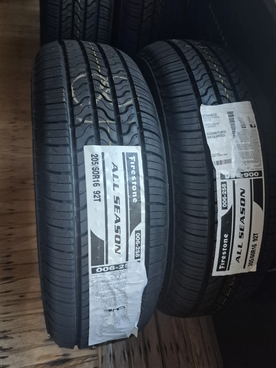 4 Brand New Firestone All Season Tires - photo 3