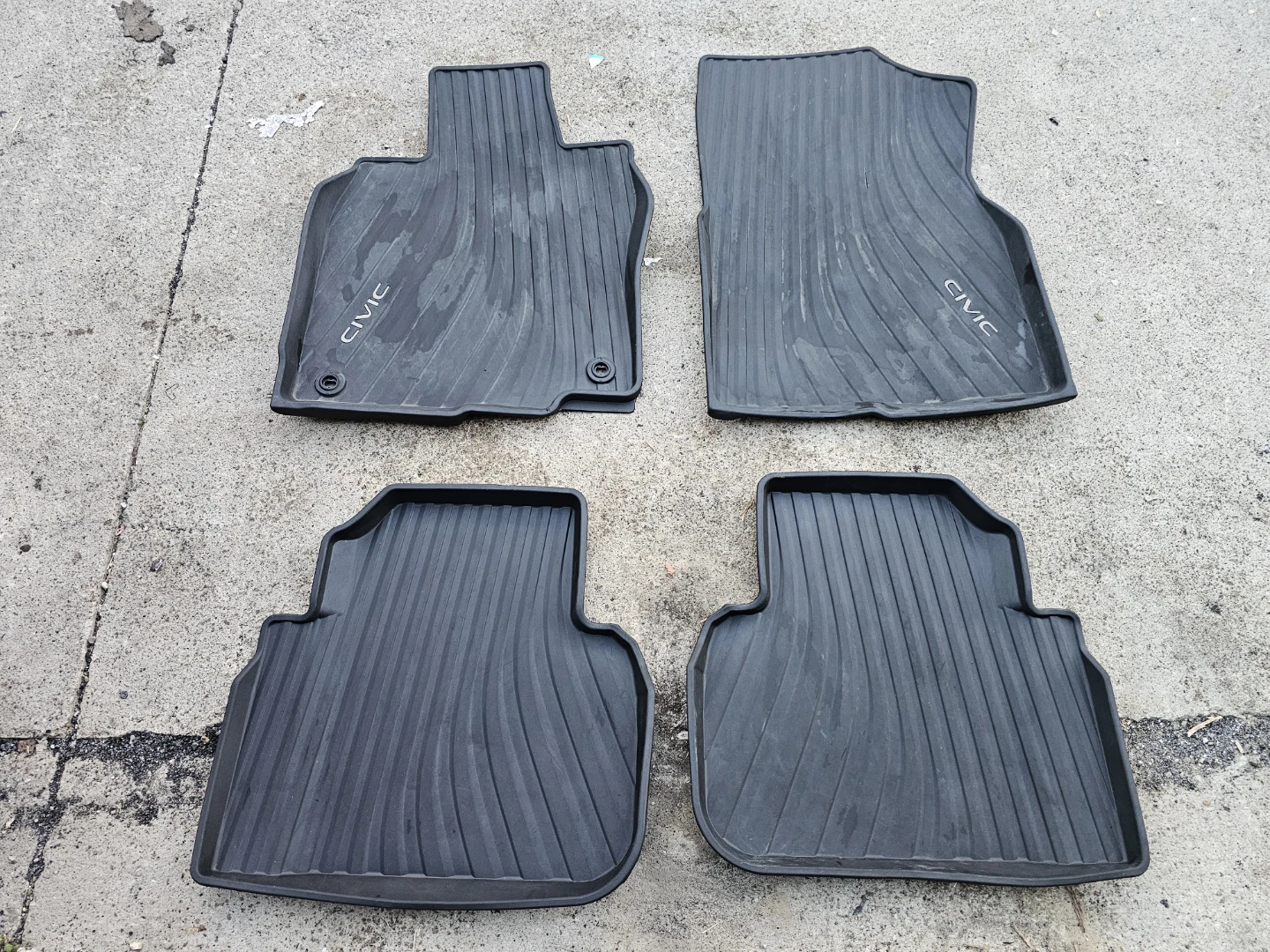 HONDA CIVIC WEATHER MATS (2022-2026