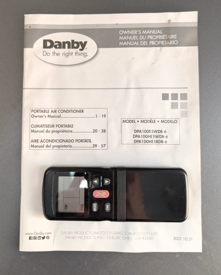 Danby Portable Air Conditioner - photo 4