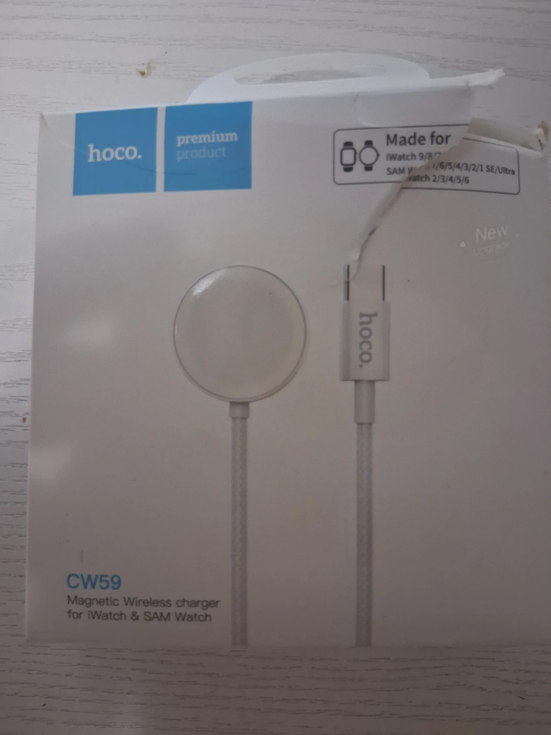 Hoco CW59 Magnetic Wireless Charger for Smartwatches