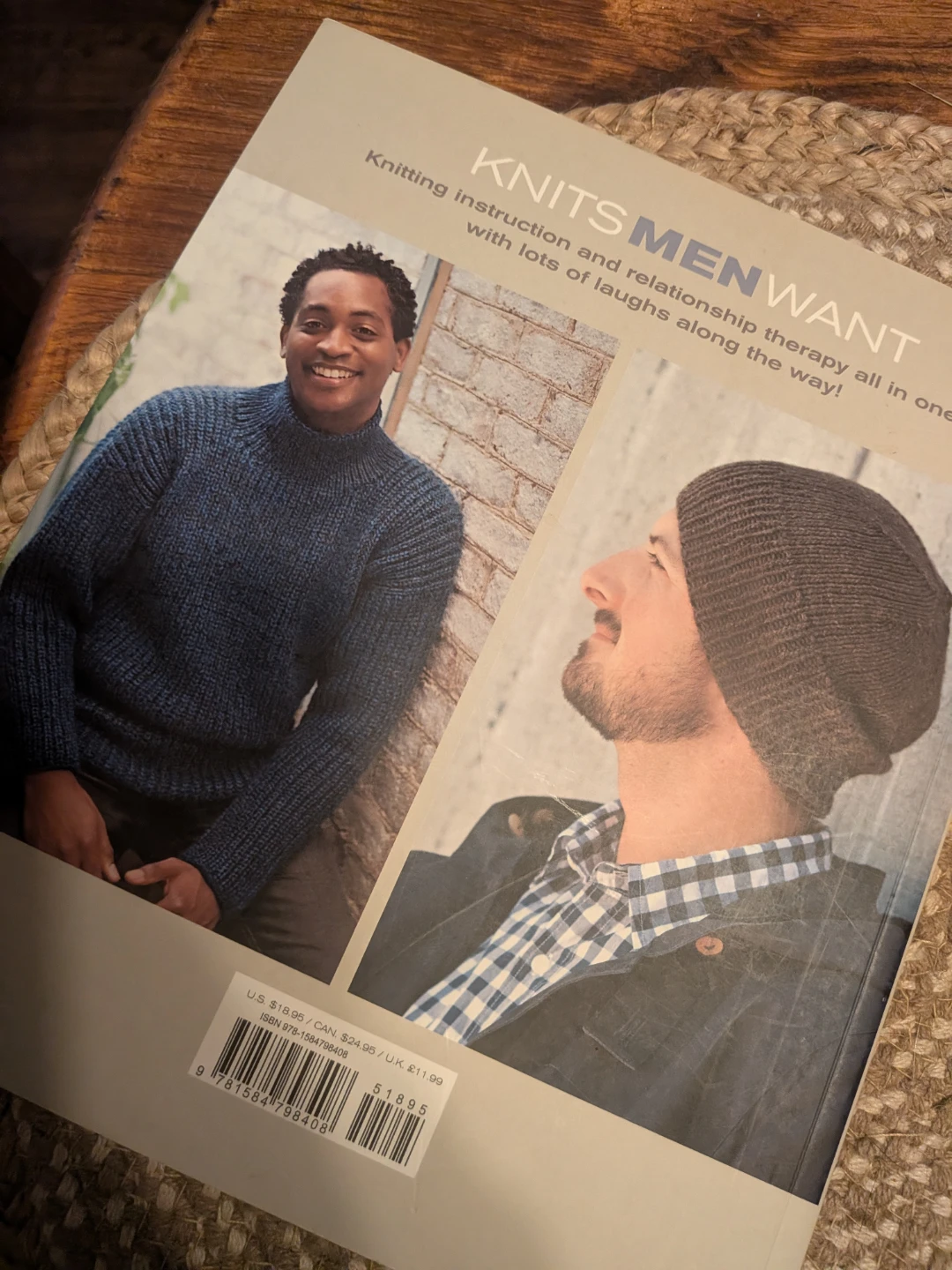Knits Men Want Knitting Book by Bruce Weinstein - photo 3