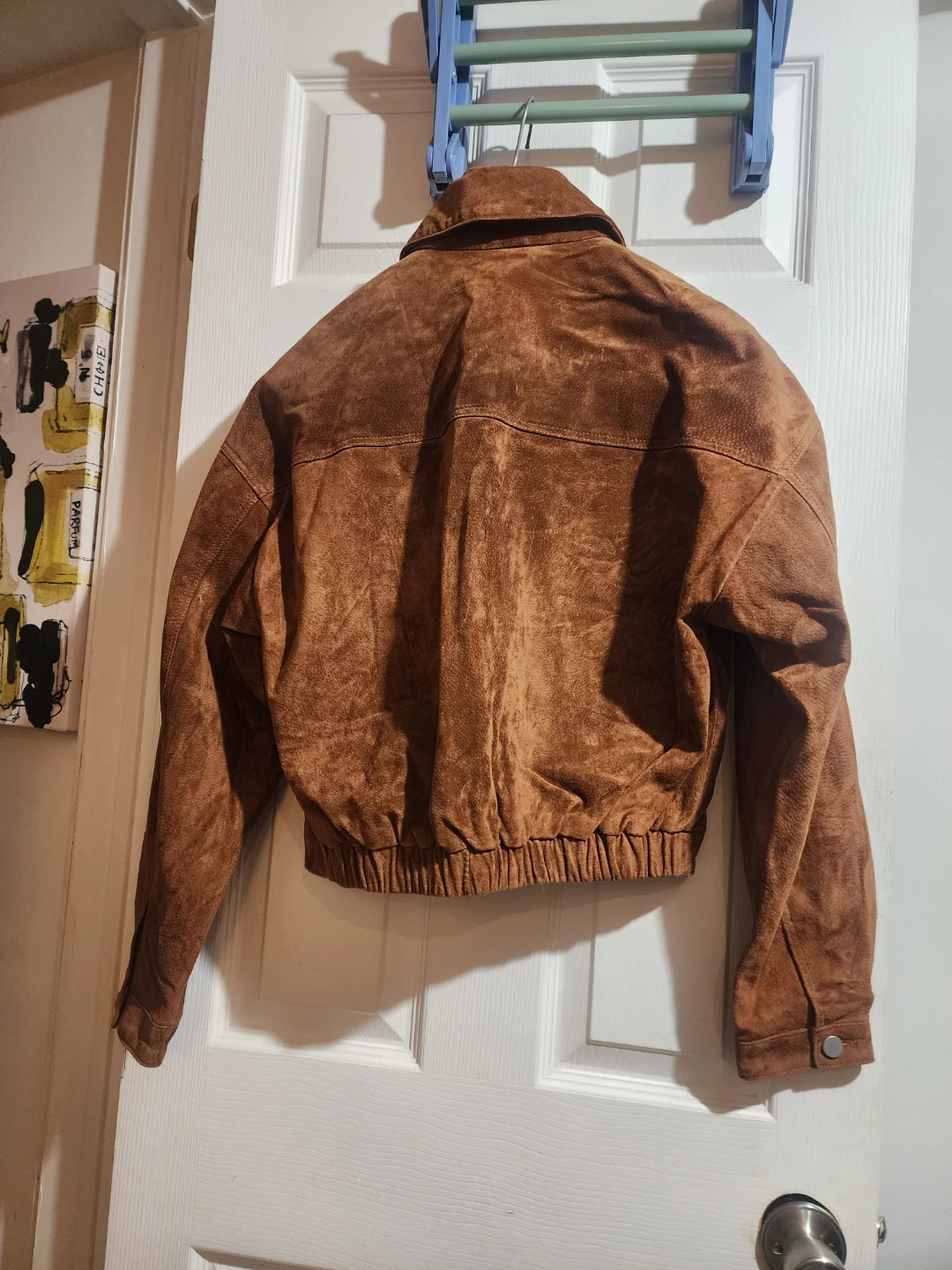 Icone par Simons Brown Suede Jacket - photo 4