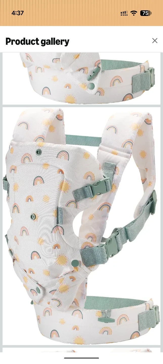 Infantino Flip 4-in-1 Baby Carrier - Rainbow