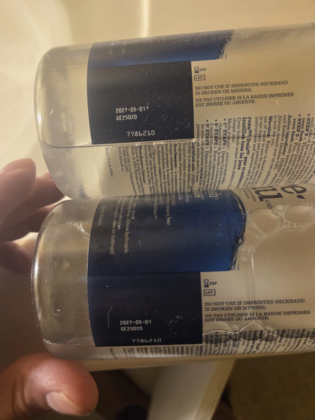 Bausch + Lomb renu Fresh Multi-Purpose Solution 480 mL - photo 2