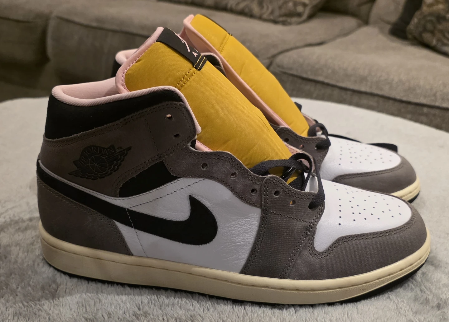 Nike Air Jordan 1 Mid SE Cave Stone - photo 5