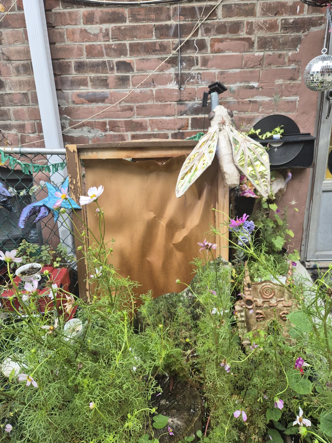 ISO mirror for outdoor garden!