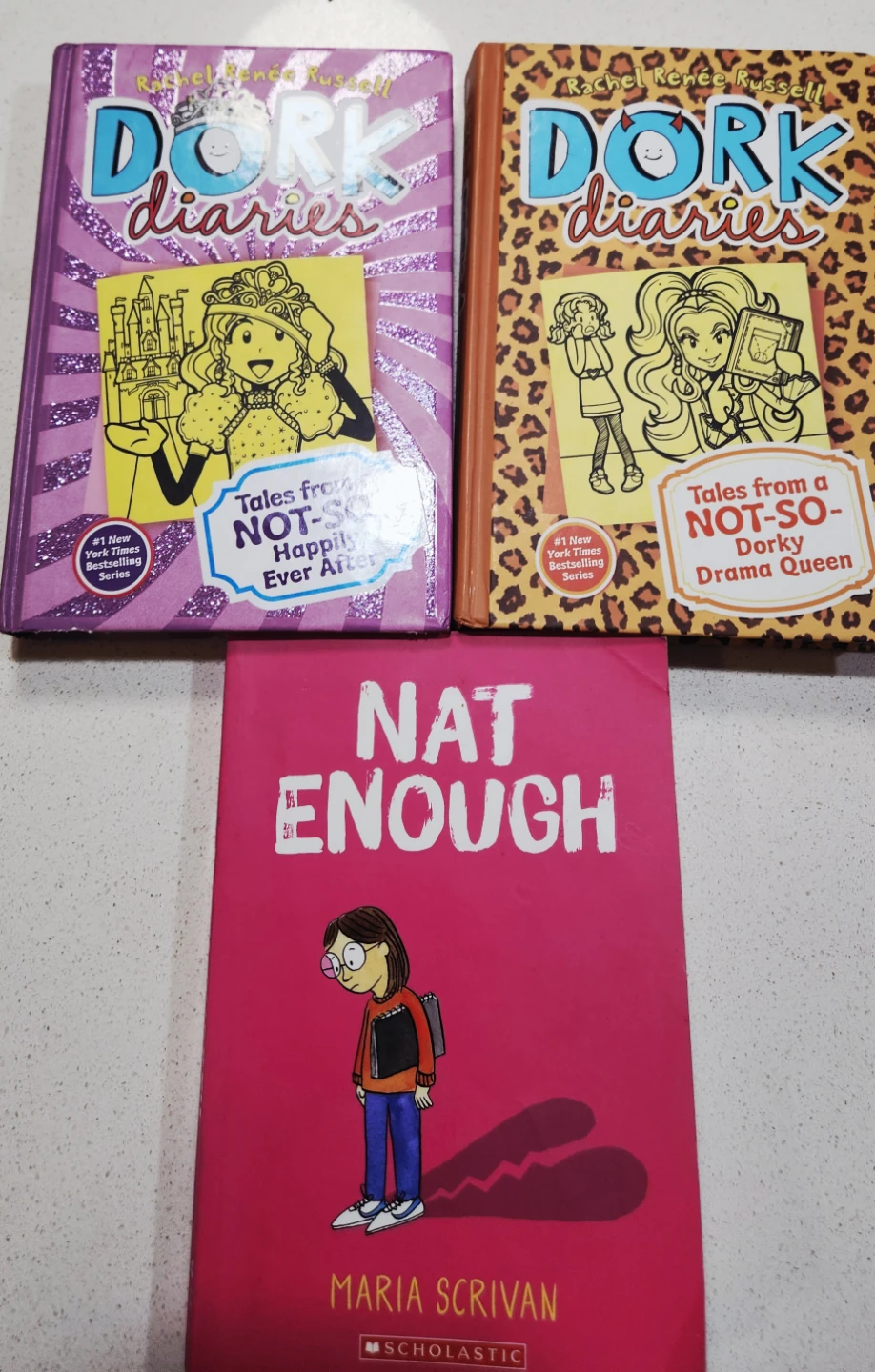 Dork Diaries and Nat enough graphic novel book