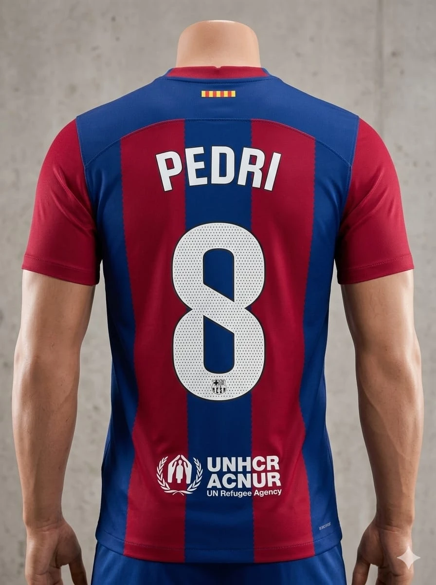 FC Barcelona Jersey - Pedri #8 size XXL