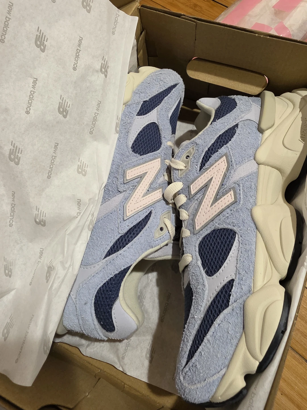 New Balance 9060 Blue Sneakers - photo 4