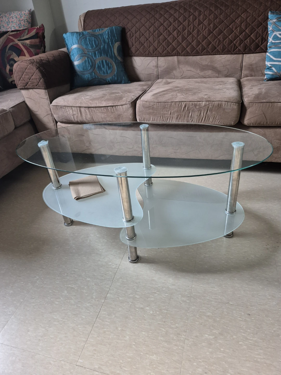 Modern Glass Coffee Table - photo 2