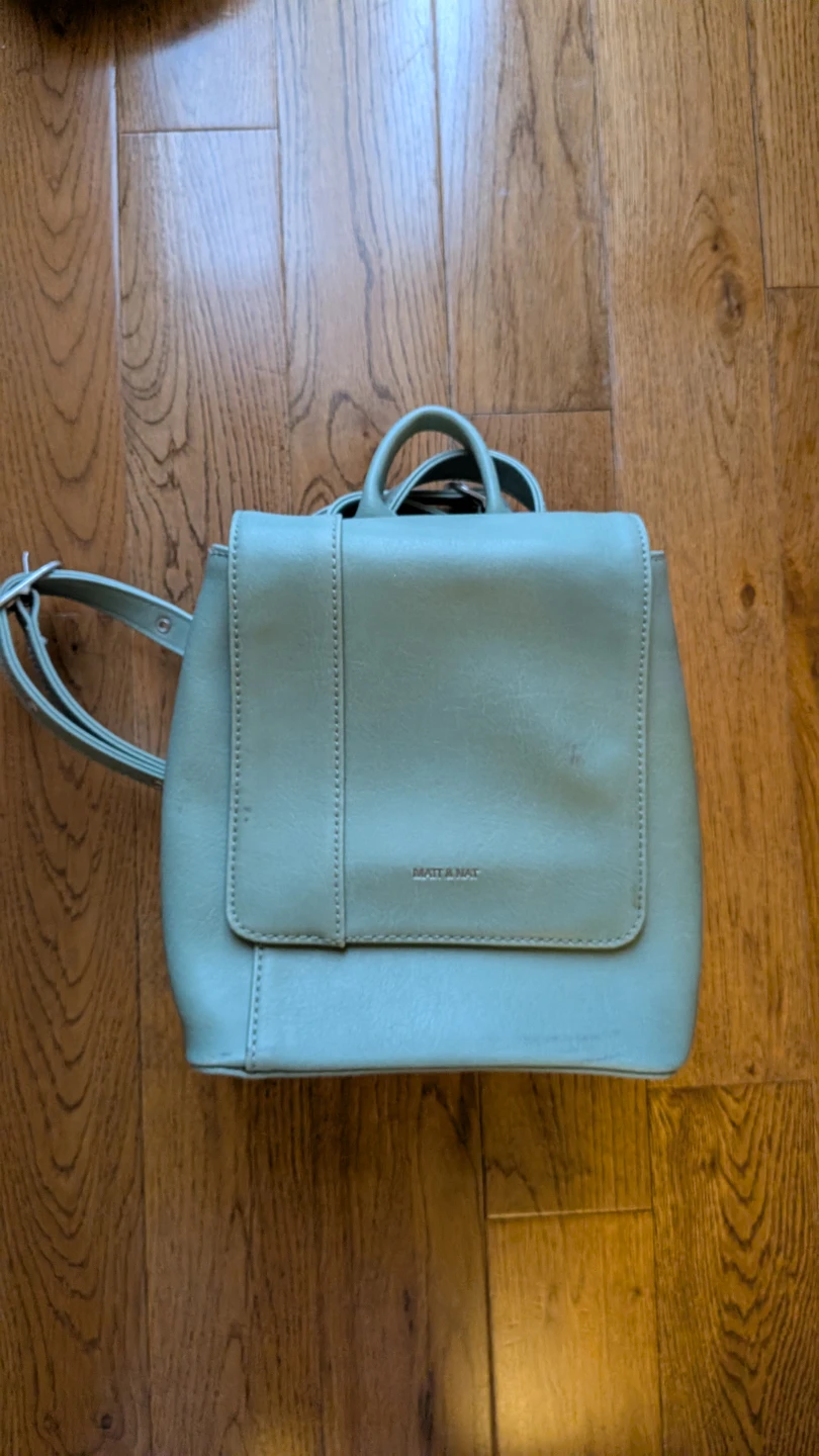 Matt & Nat Backpack in Sage Green