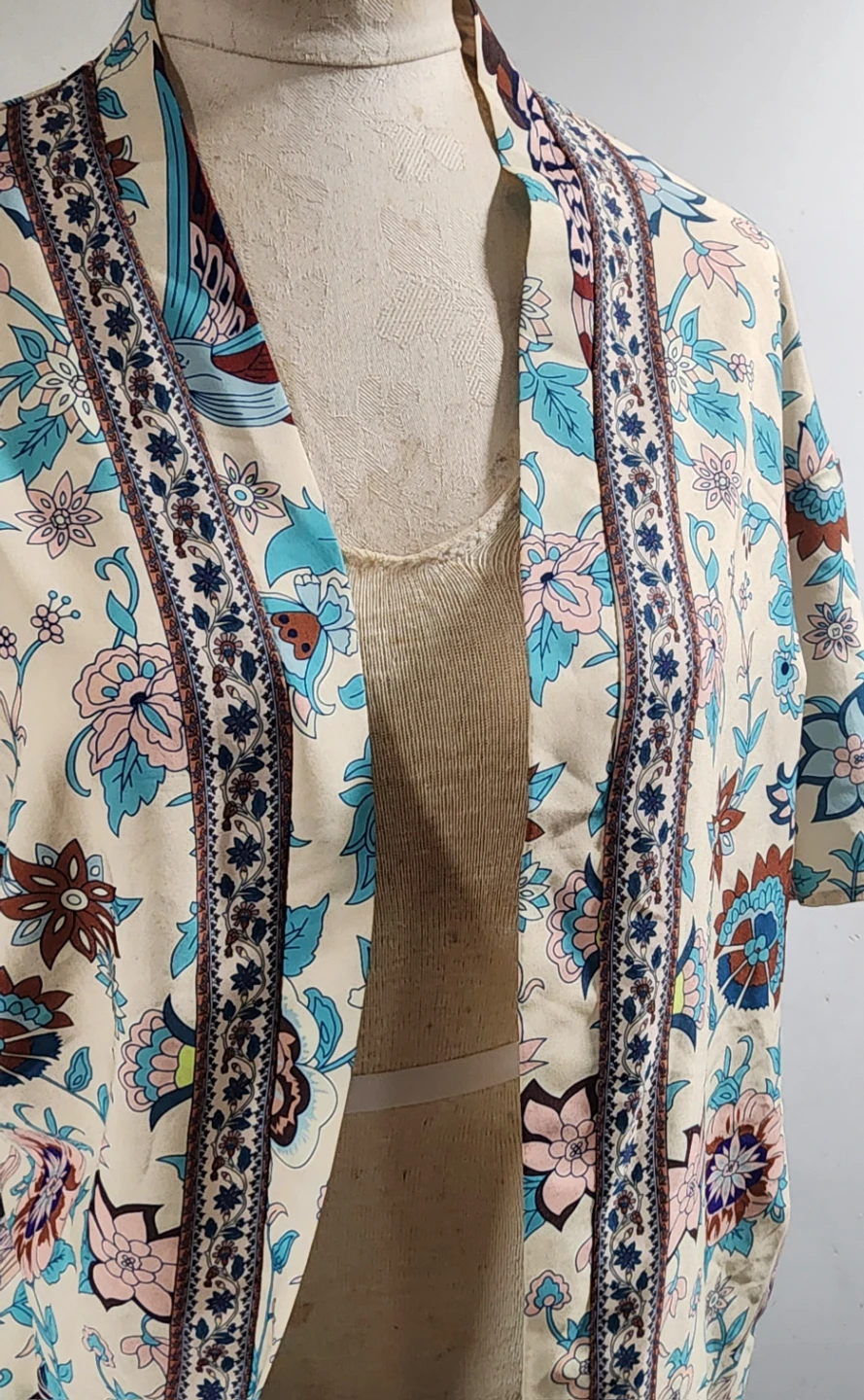 2 Shein Floral Print Kimono Cardigan - photo 2
