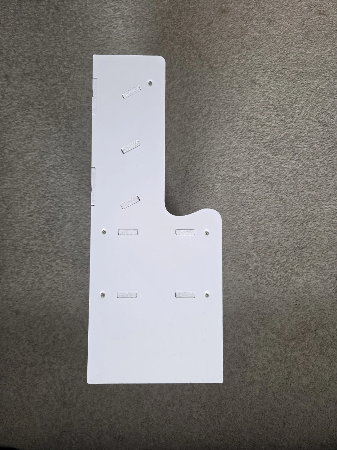 White Desktop Organizer Shelf - photo 3
