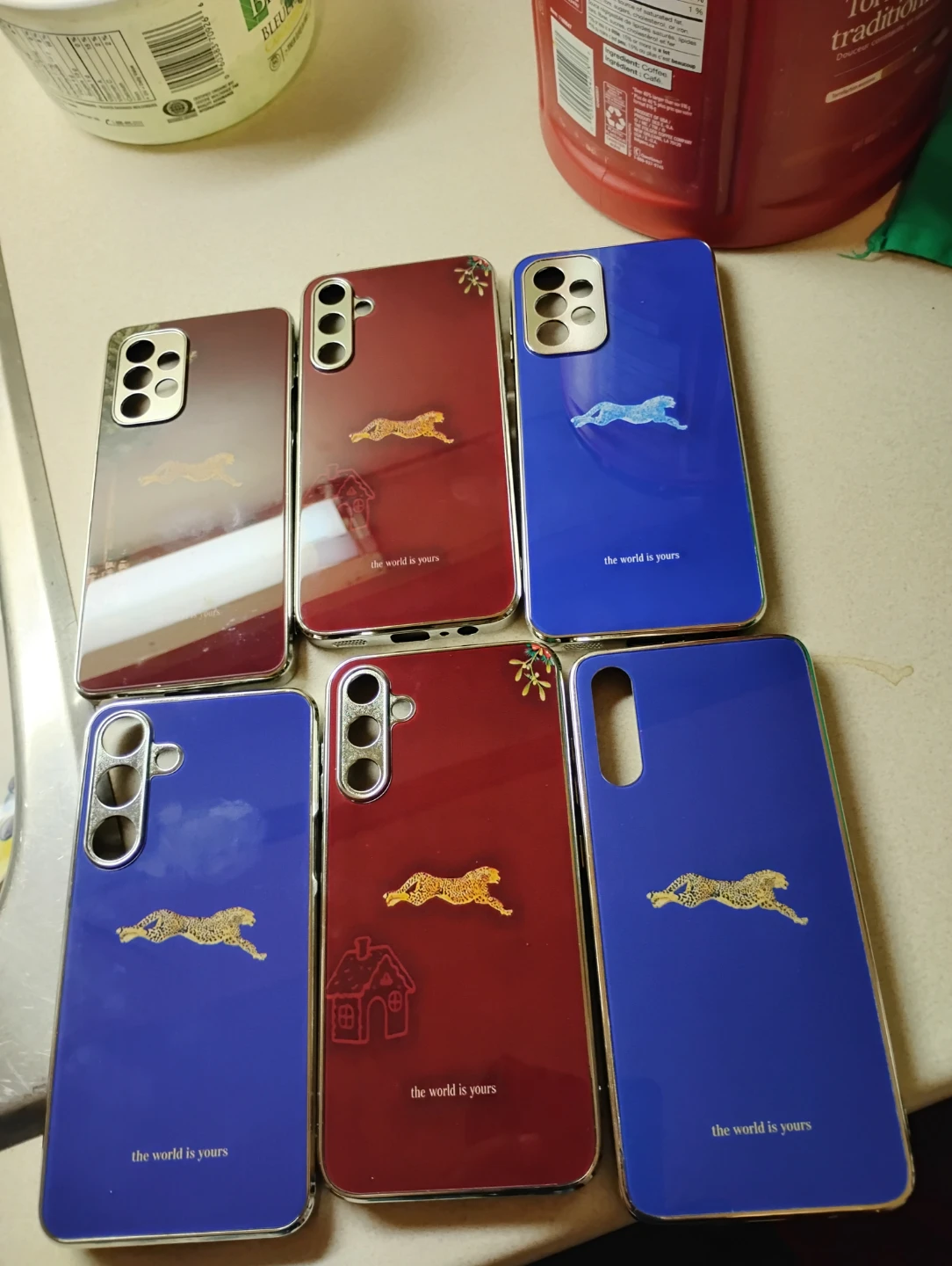 Set of 6 Samsung Galaxy Phone Cases.$10 each