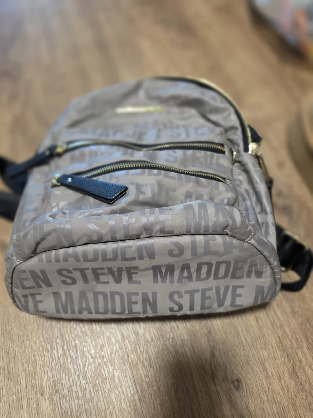 Steve Madden Monogram Mini Backpack