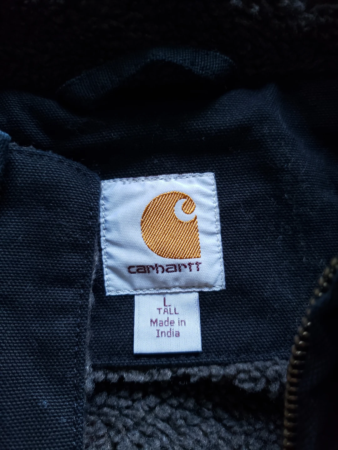 Carhartt Black Sherpa Lined Vest - photo 4