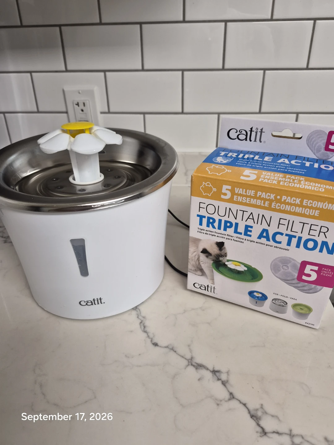 Catit Stainless Steel Fountain & Filters - photo 2