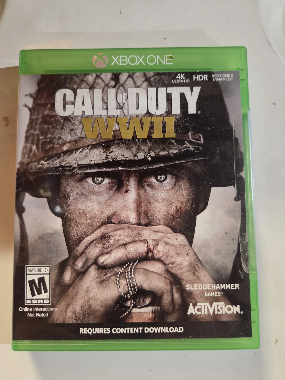 Call of Duty: WWII for Xbox One not open