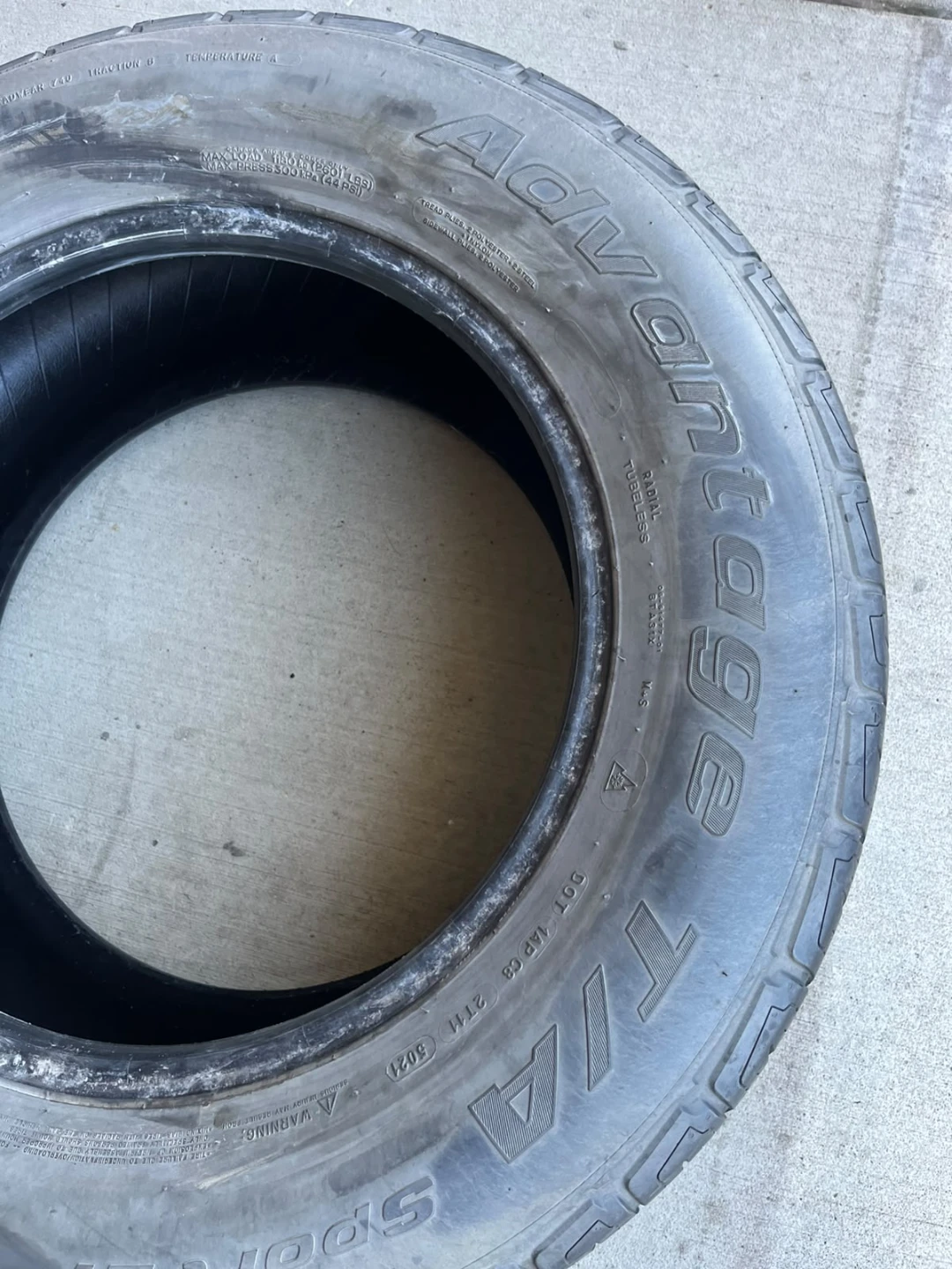 265/65R18 BFGoodrich Advantage T/A Sport LT - photo 2