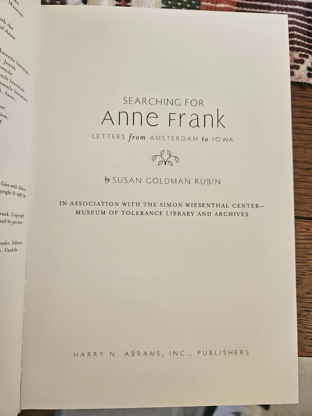 Searching for Anne Frank by Susan Goldman Rubin - photo 3