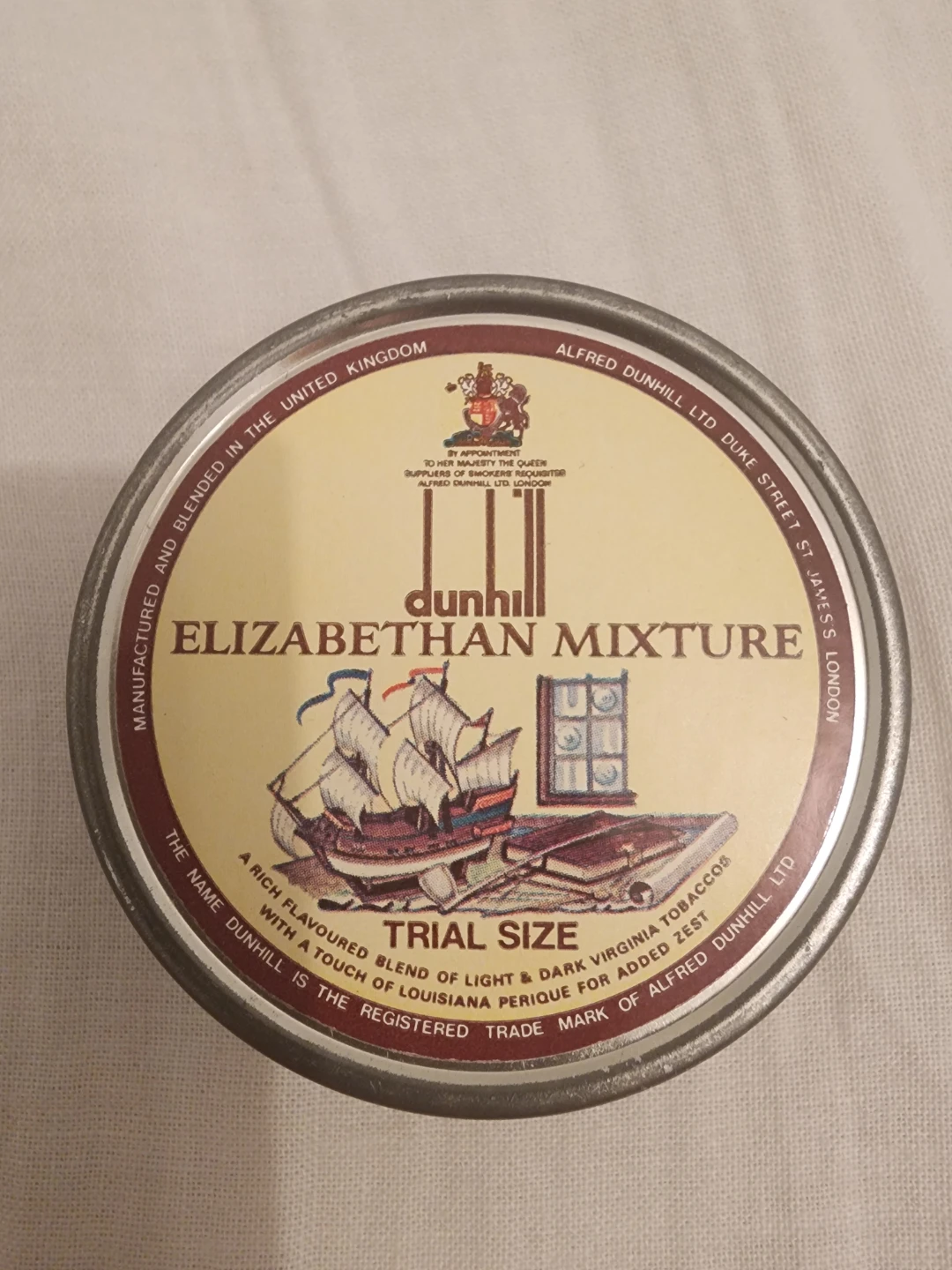 Dunhill Elizabethan Mixture Trial Size Tobacco