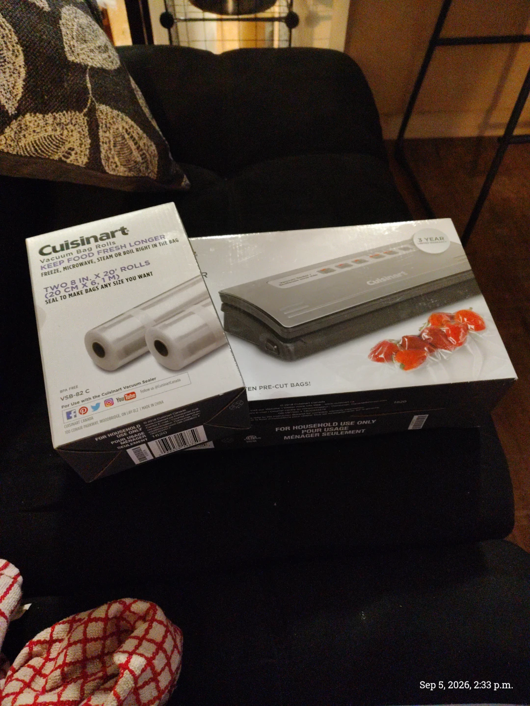 Cuisinart Vacuum Sealer and Bag Rolls