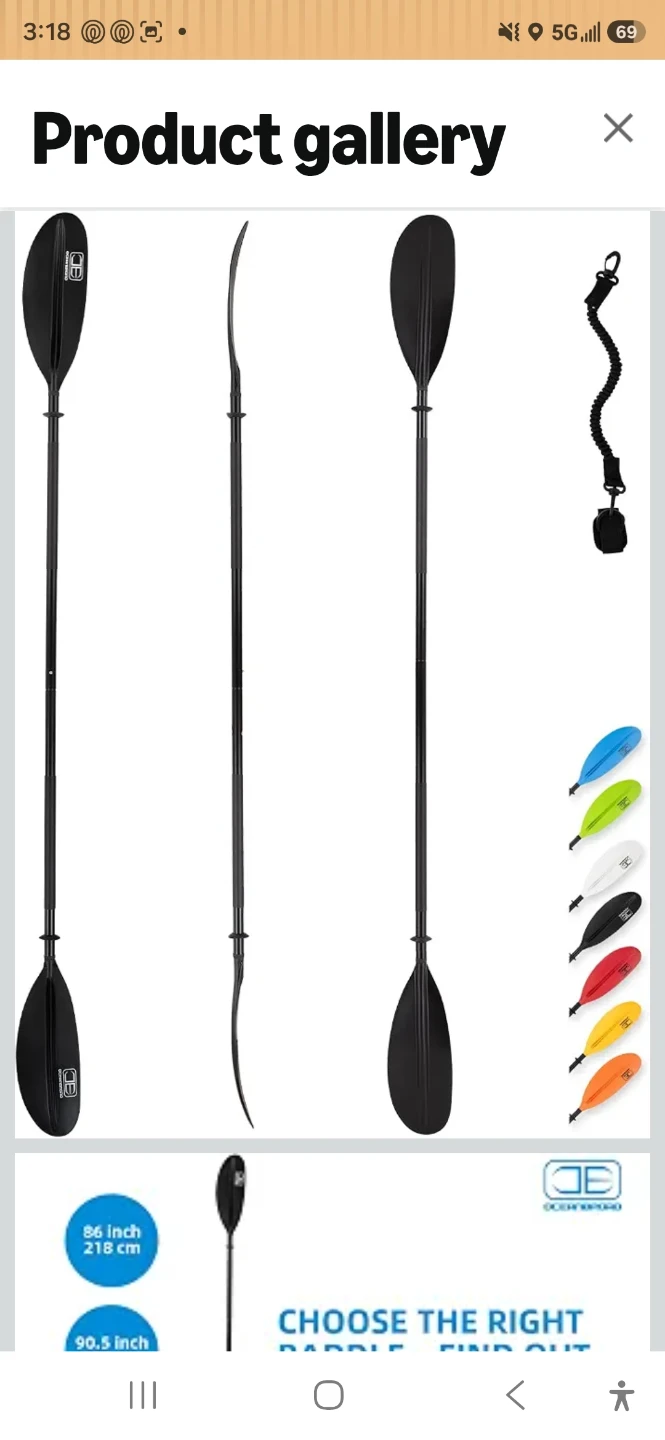 Oceanbroad Kayak Paddle