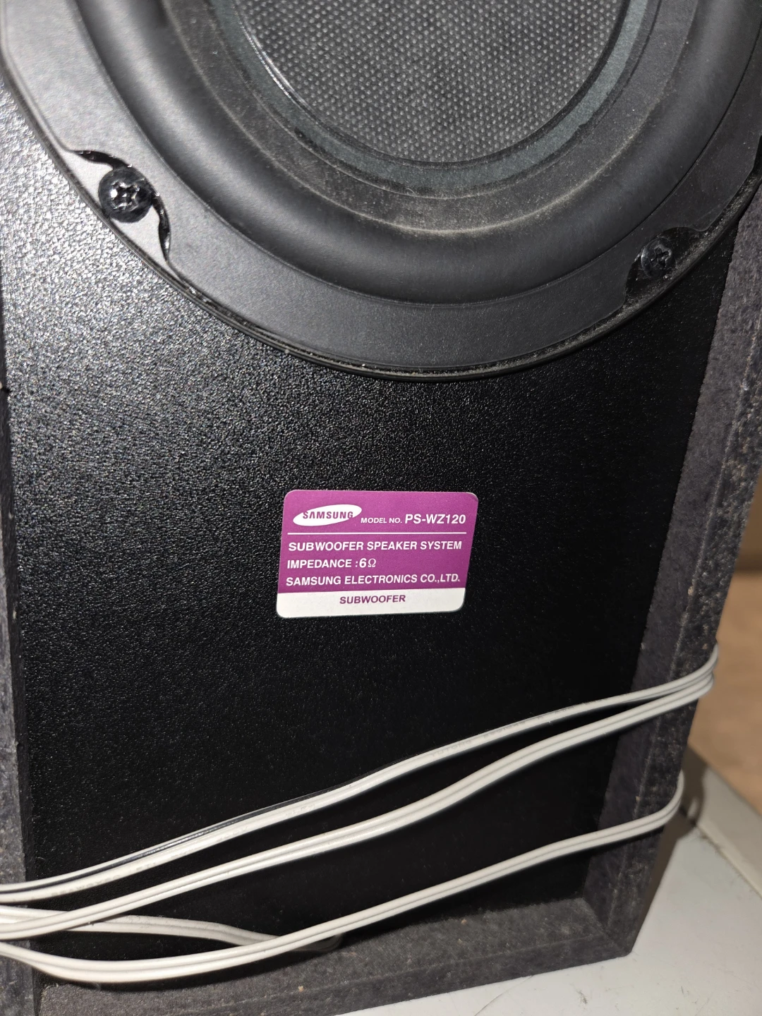 Samsung PS-WZ120 5.1 Surround Sound Speaker System - photo 3