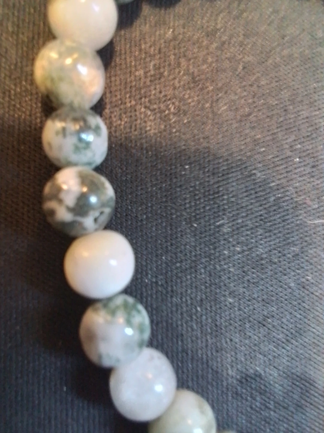 Tree Agate beaded bracelet - photo 4
