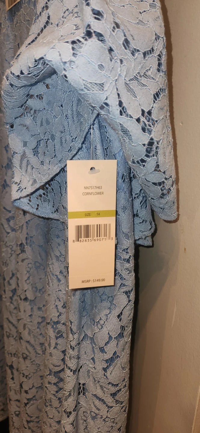Nanette Lepore Cornflower Blue Lace Dress - photo 3