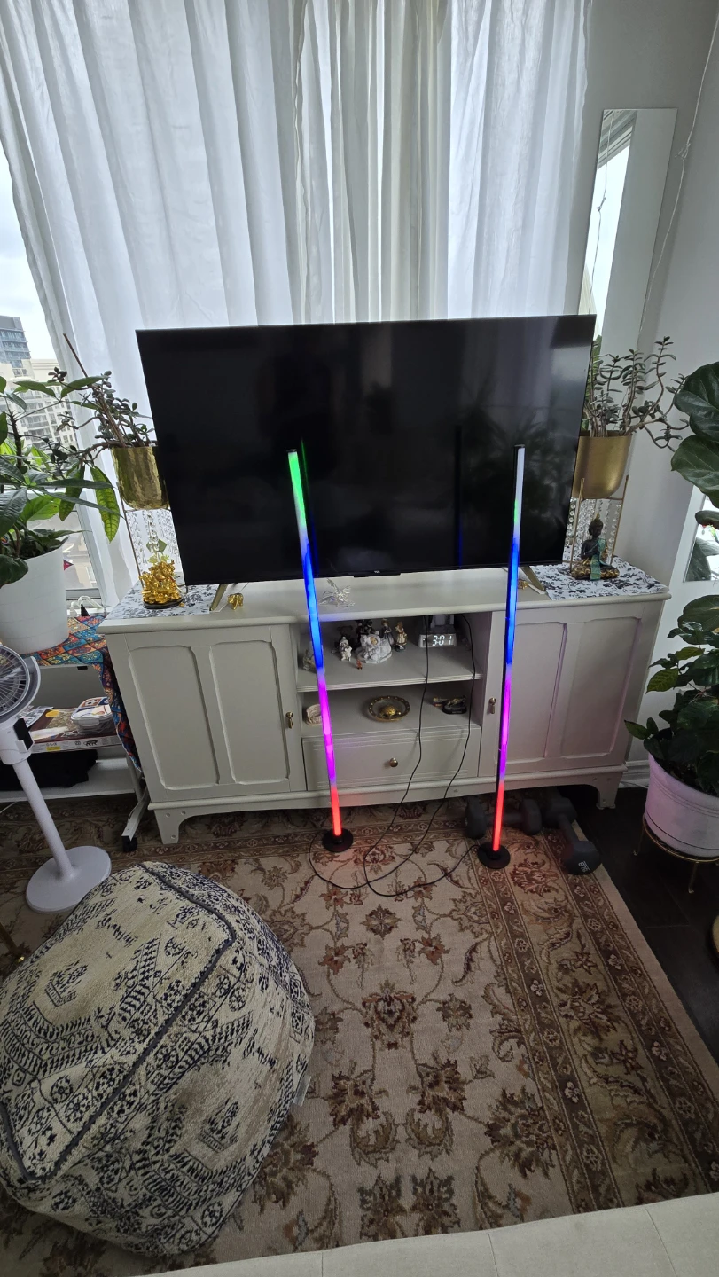 2 pack RGB Colour Changing LED Floor Lamps - photo 2