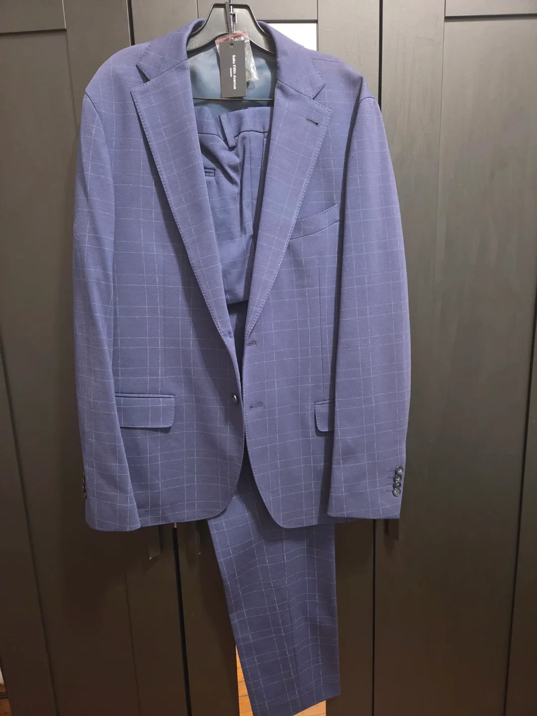 Saks Fifth Avenue Modern Suit Size 46R - photo 2