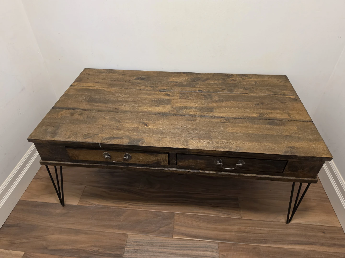 Moving Sale – 3-Piece Rustic Coffee Table & Side Table Set - photo 5