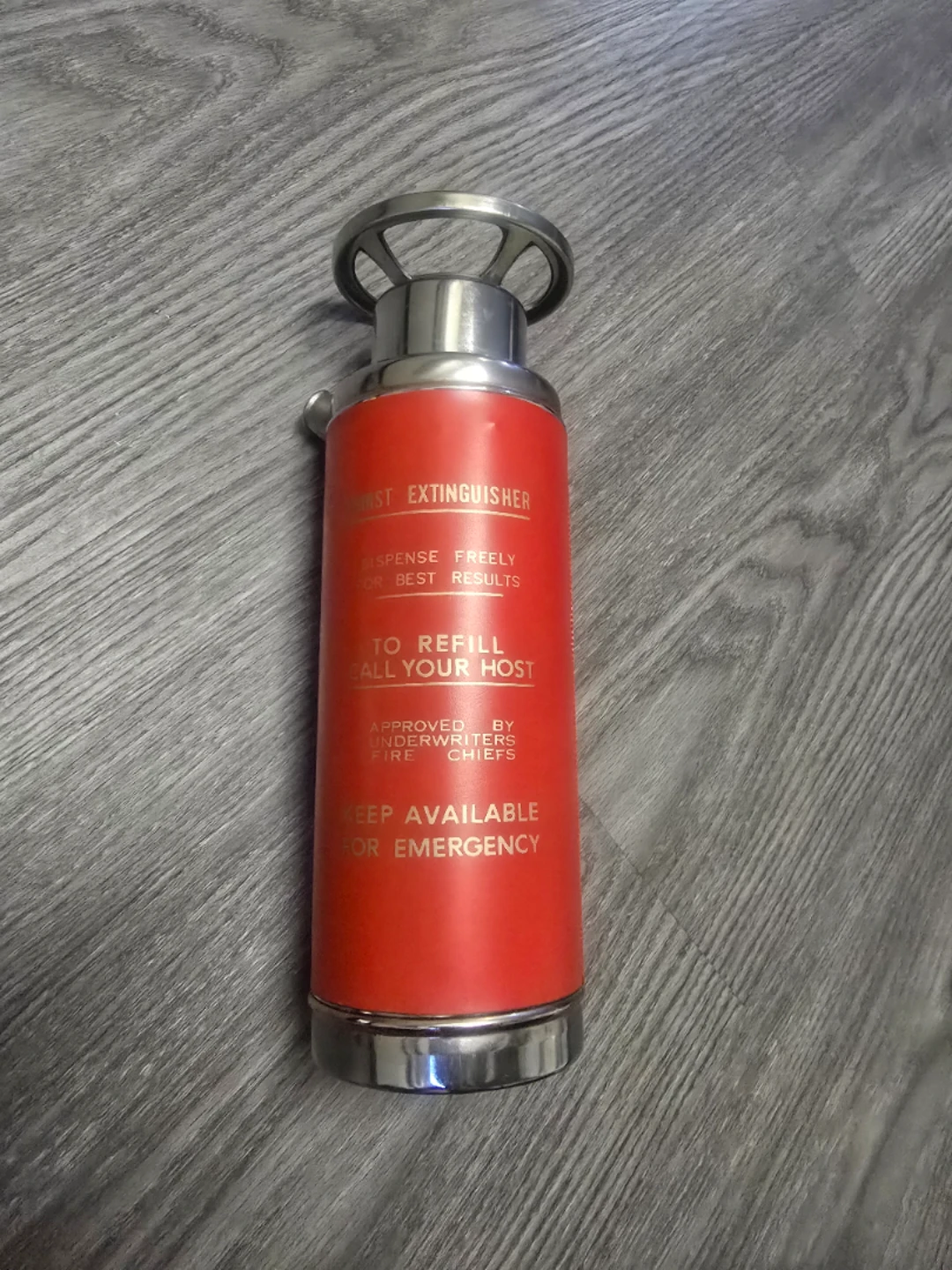 Novelty Fire Extinguisher Beverage Dispenser