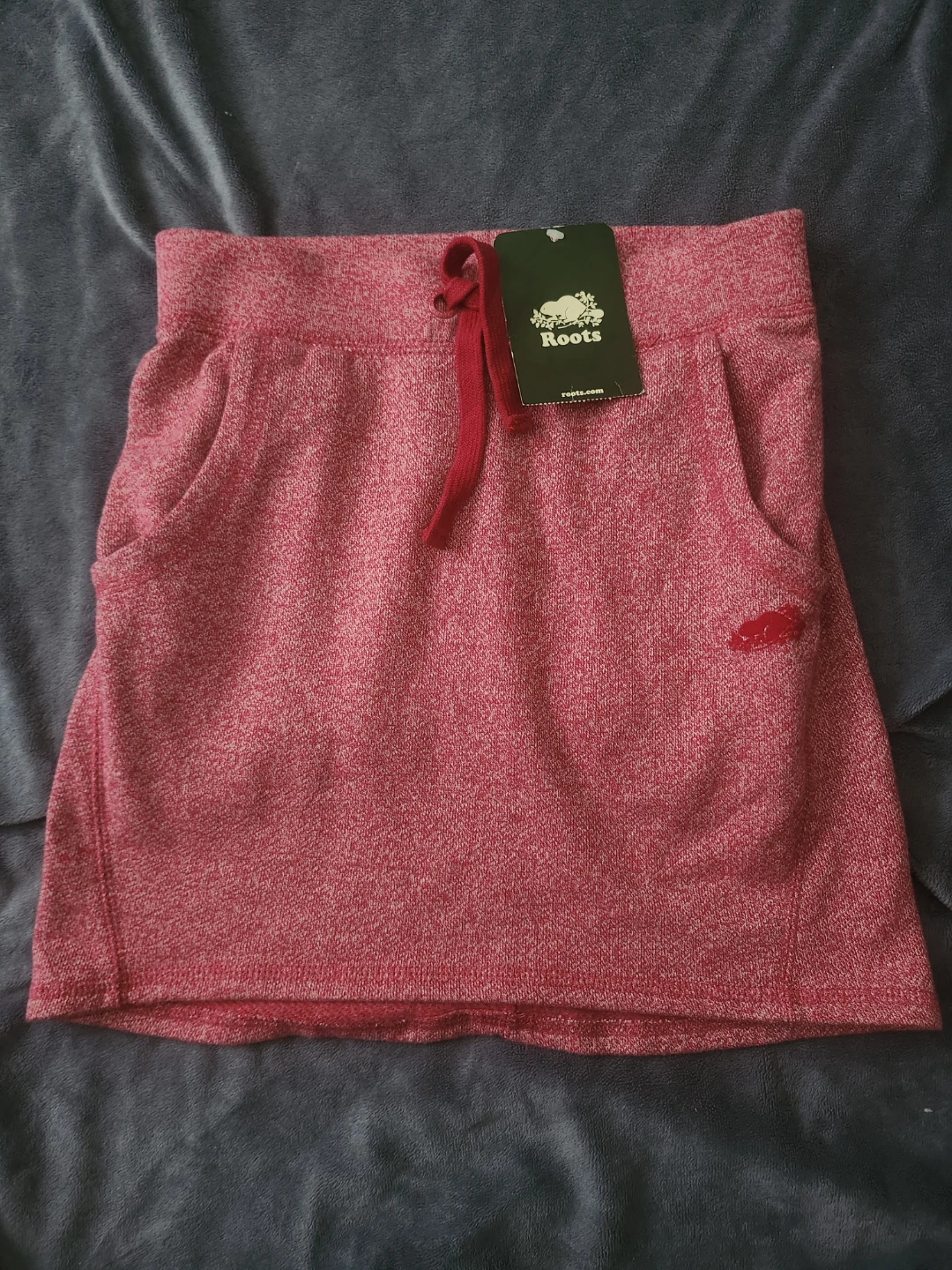 New Roots Kids Barron Fleece Skirt - Cherries Jubilee - Size 12
