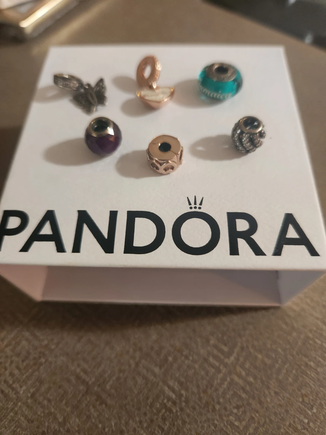Set of 6 Pandora Charms