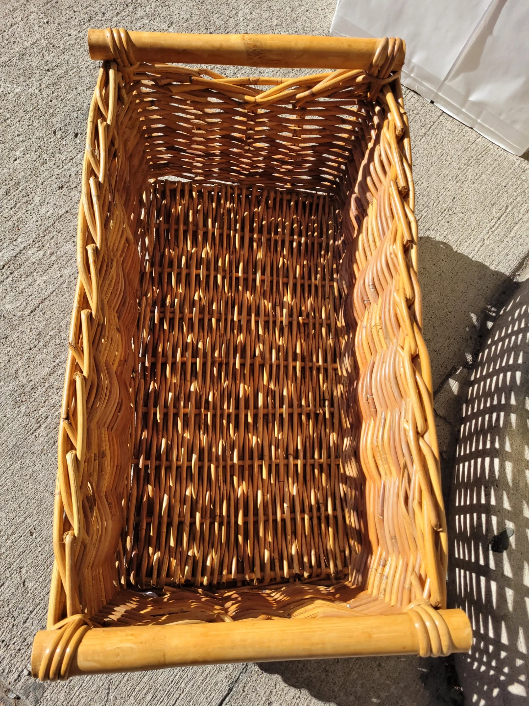 Woven Bamboo Storage Basket - photo 2