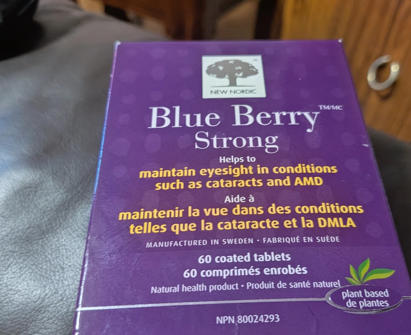 New Nordic Blue Berry Strong 60 Tablets