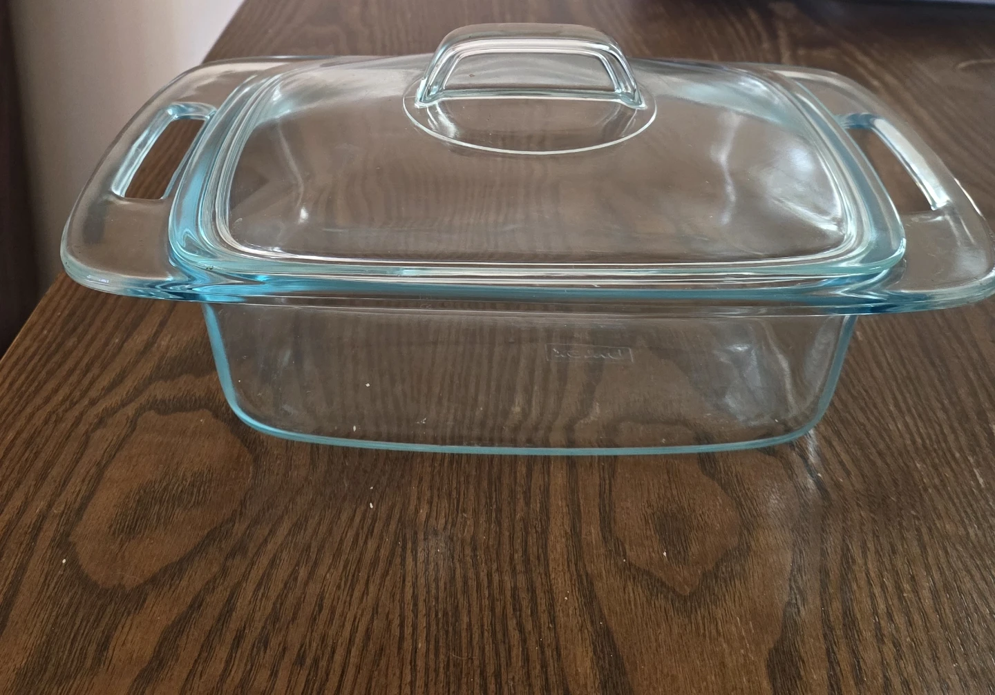 Pyrex glass baking dish with lid - photo 2