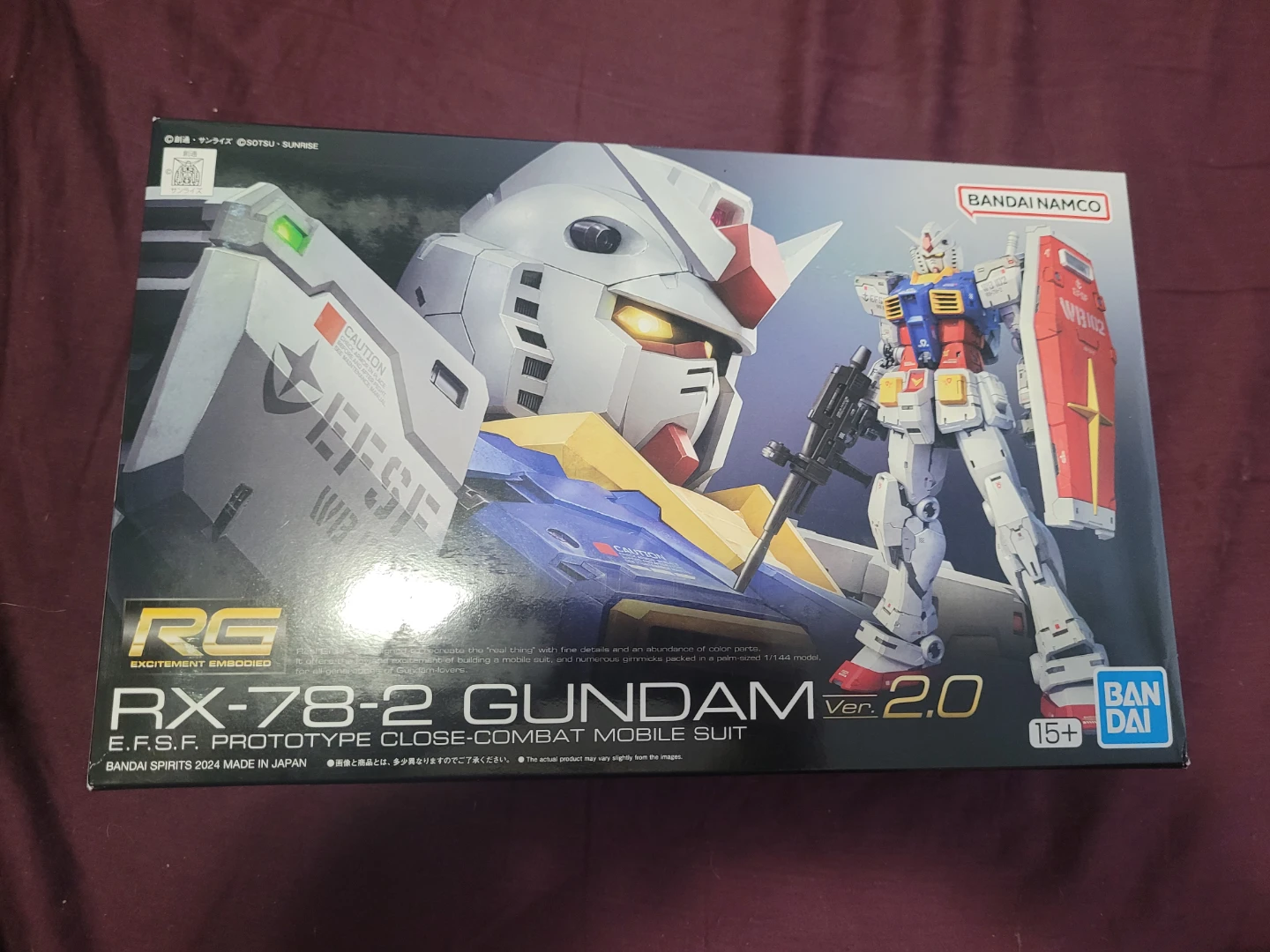 RG 1/144 RX-78-2 Gundam Ver. 2.0 Model Kit