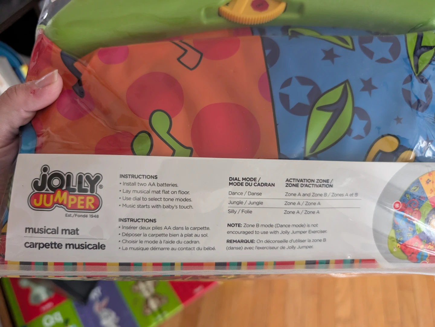 Jolly Jumper with Portable Stand and Musical Mat - photo 2