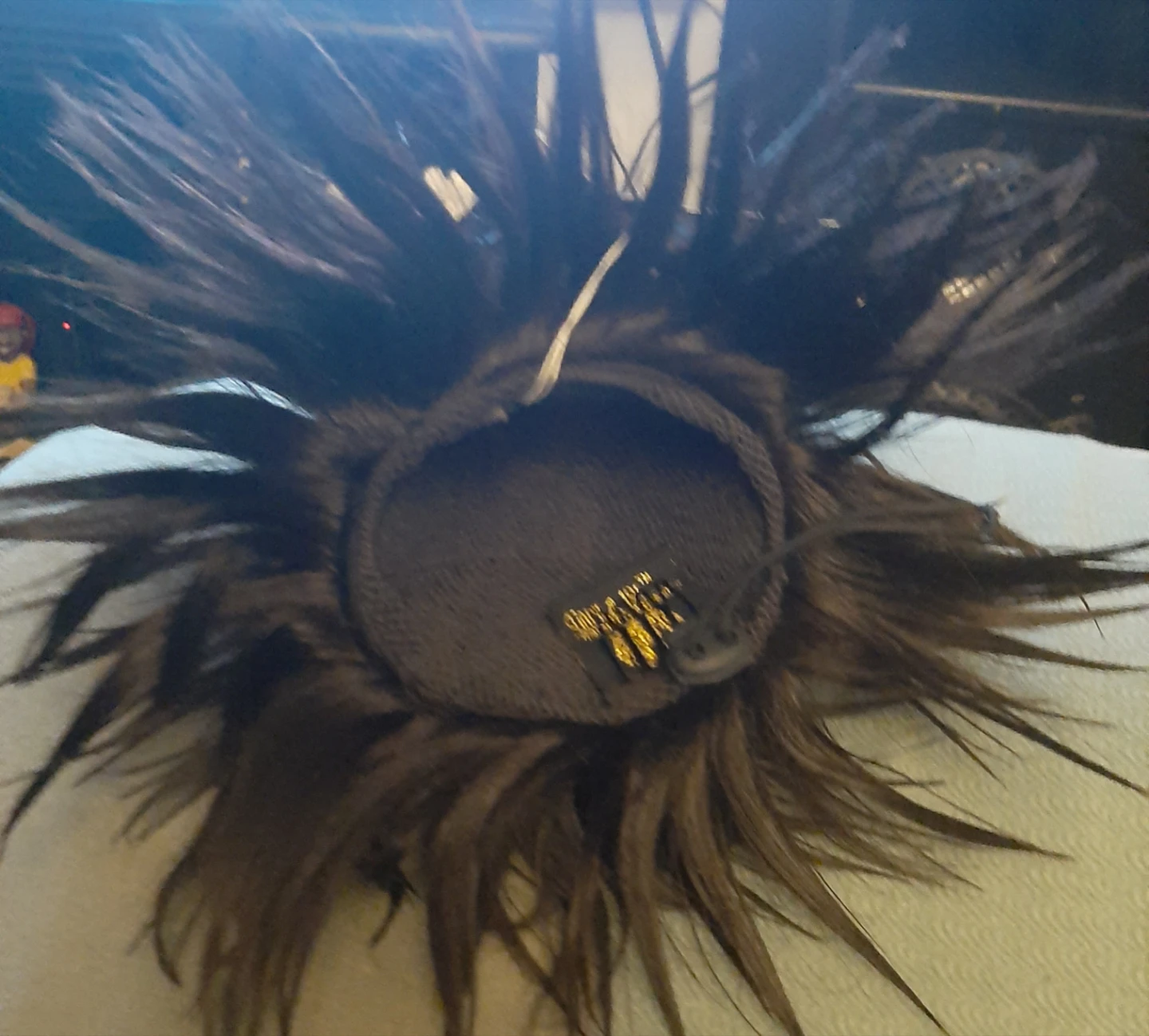 Black Drawstring Ponytail Hairpiece - photo 3