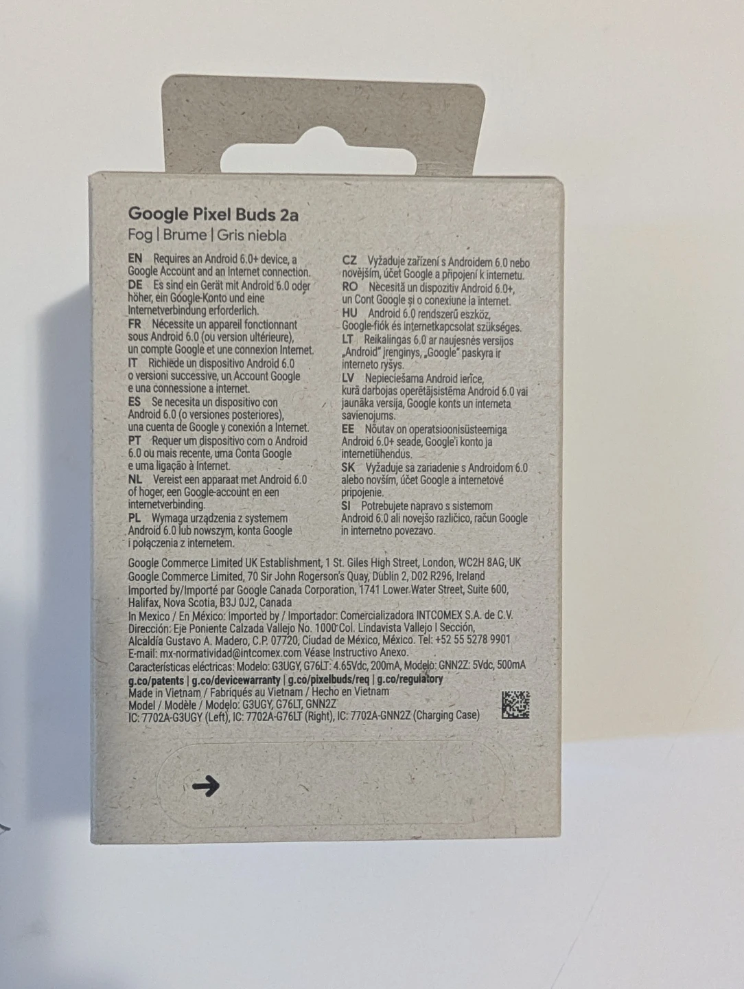Google Pixel Buds 2a - Fog - photo 2