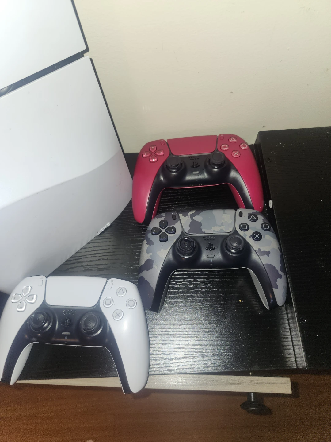 PlayStation 5 Console with 3 Controllers