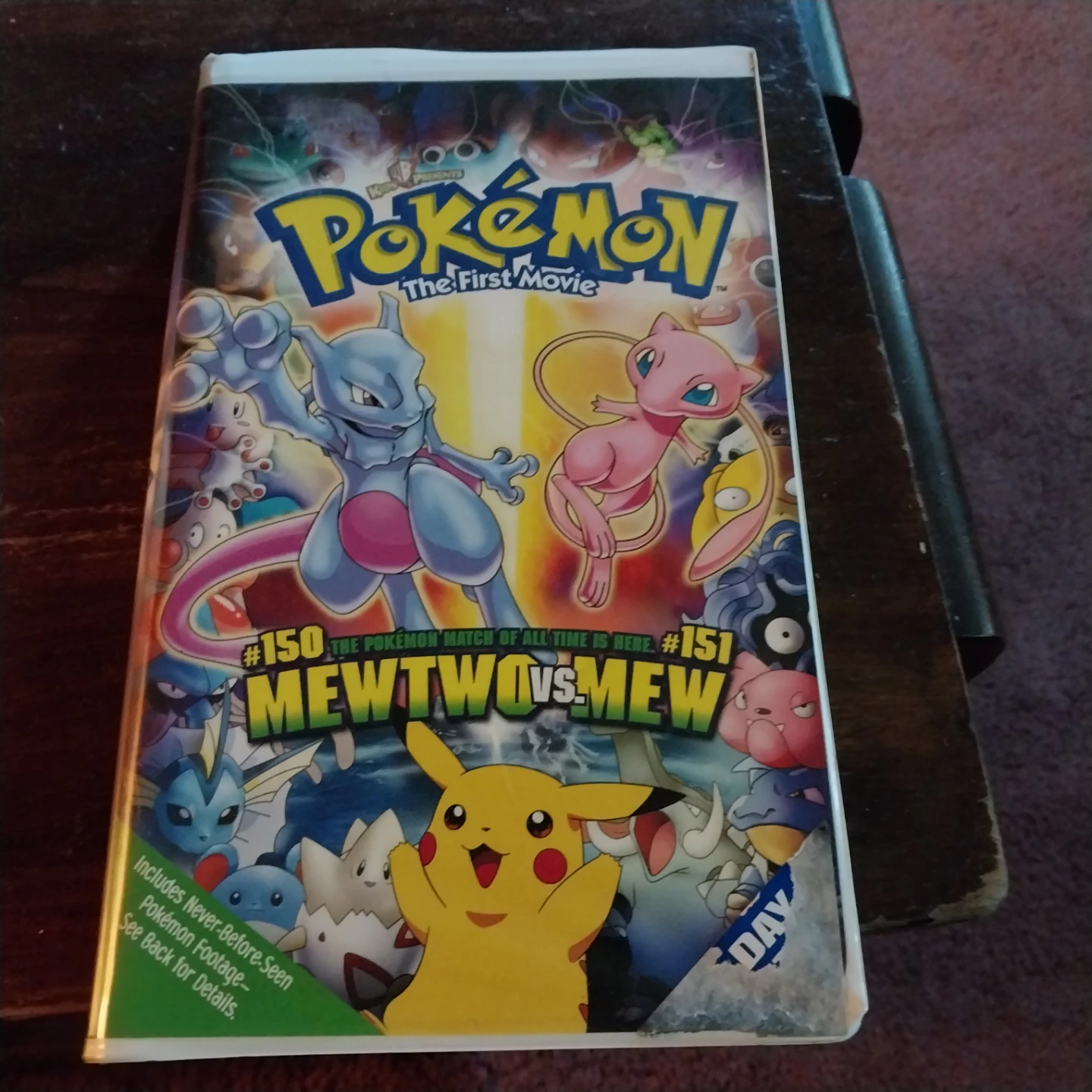 Pokemon The First Movie VHS Tape