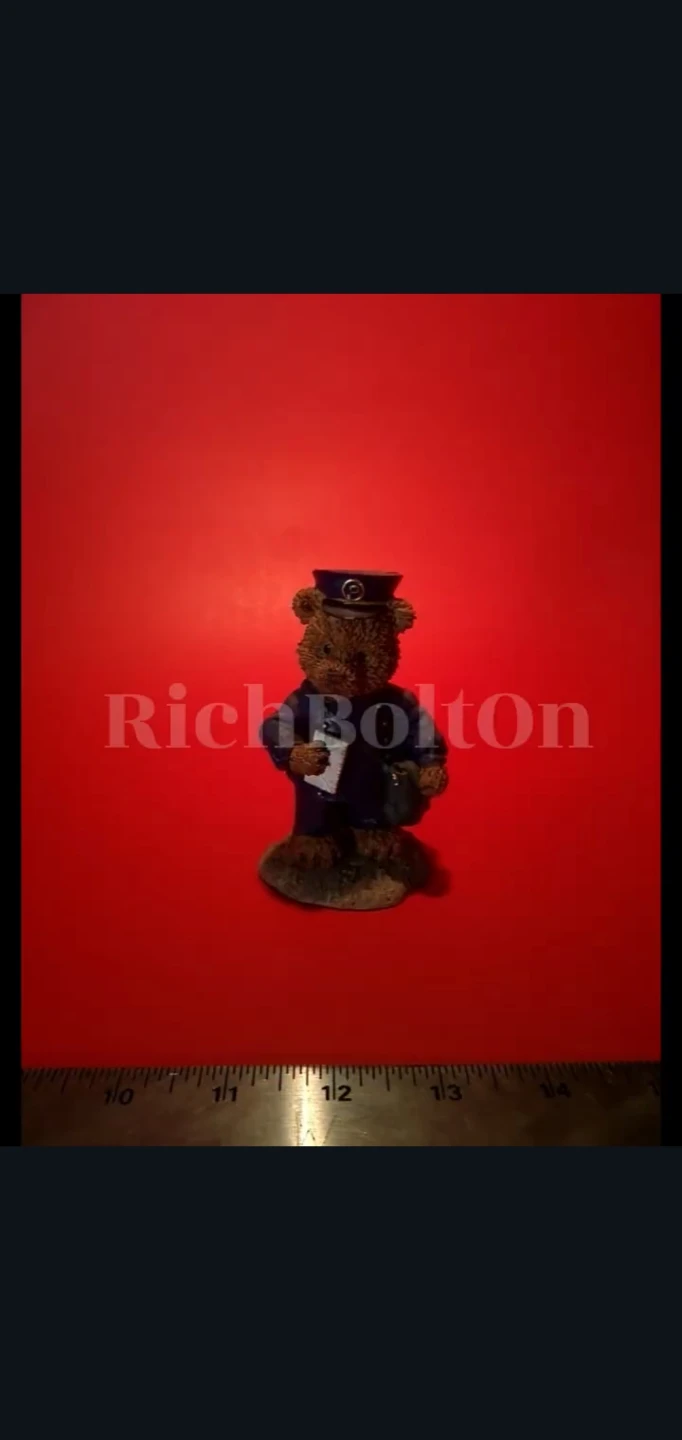 Set of 5 Collectible Teddy Bear Figurines - photo 3