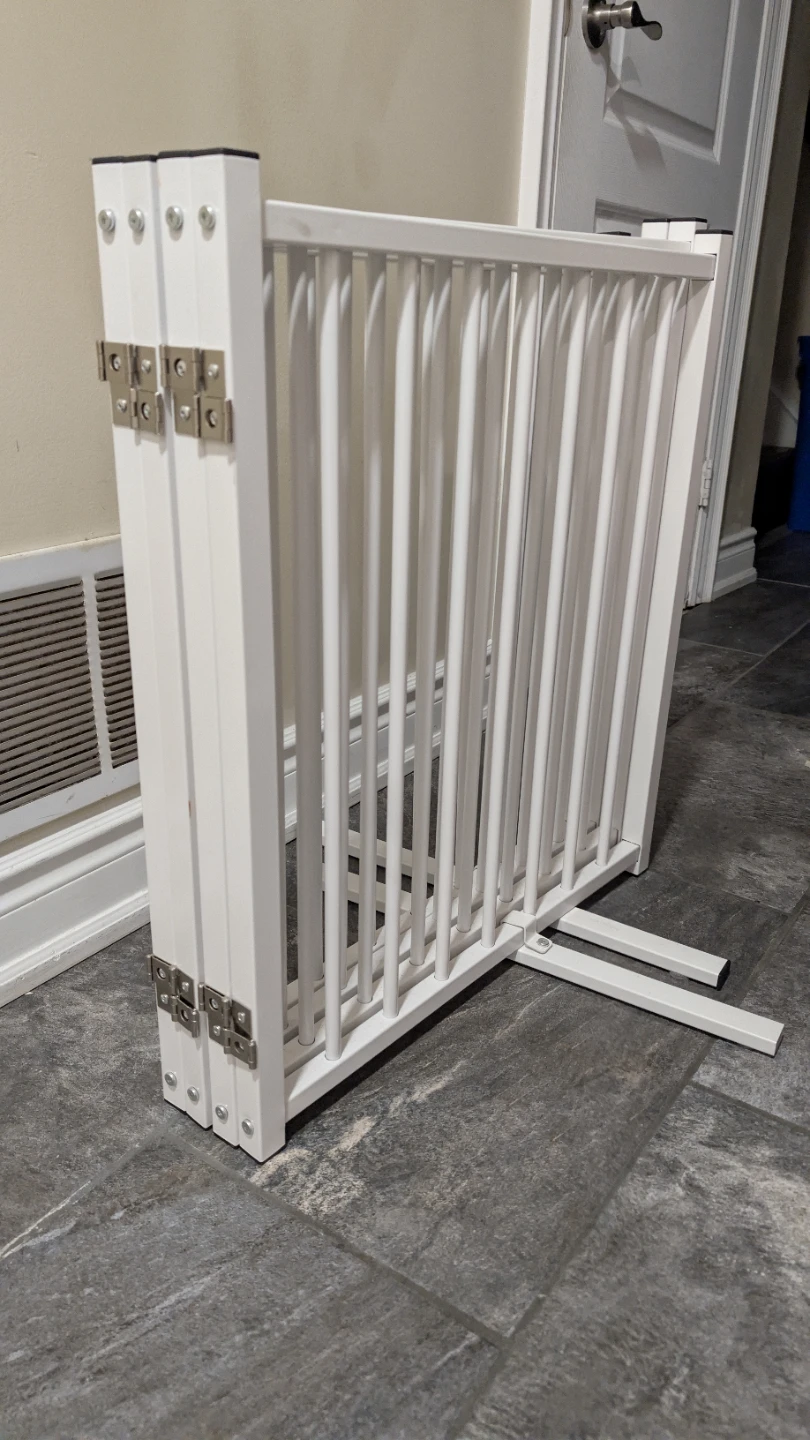 TE DEUM 4-Panel Metal Pet Gate - photo 2