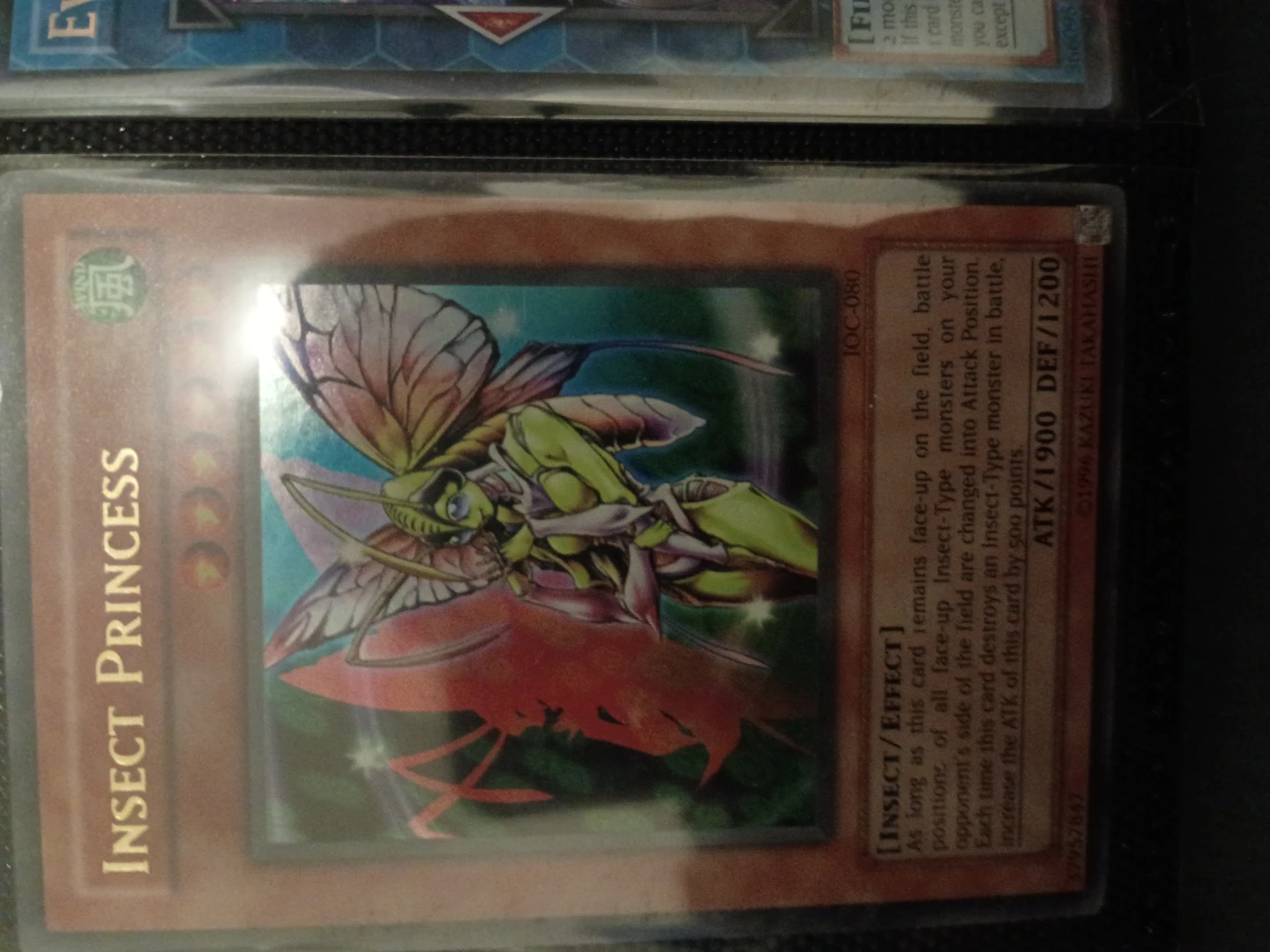 Yu-Gi-Oh! Insect Princess Trading Card🏈