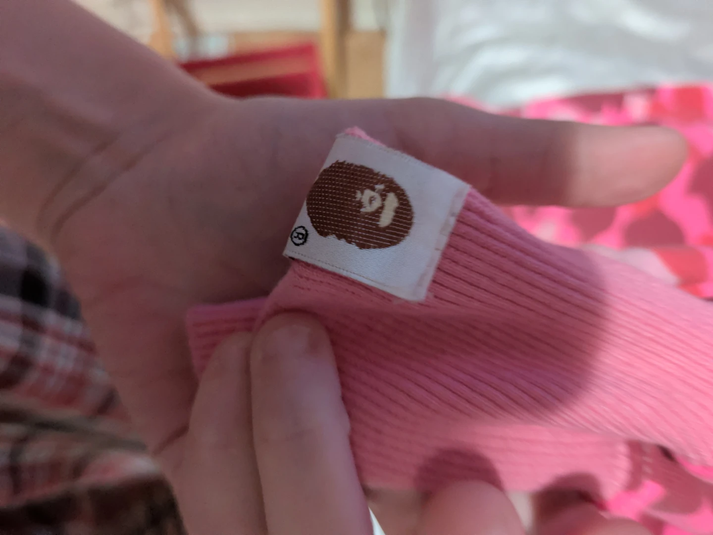 A Bathing Ape Pink Camo Shark Hoodie - photo 4